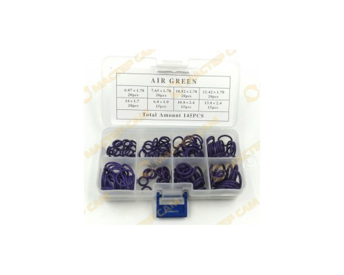 Набор прокладок для автокондицонеров RCS-U072246 120шт фиолетовые