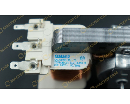 Двигатель обдува СВЧ Galanz GAL6309E(30)-ZD 220V-240V, 3 контакта